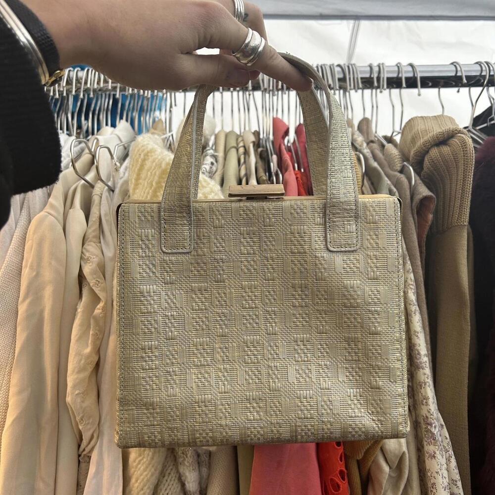 Vintage Escada square structured small handbag - image 1